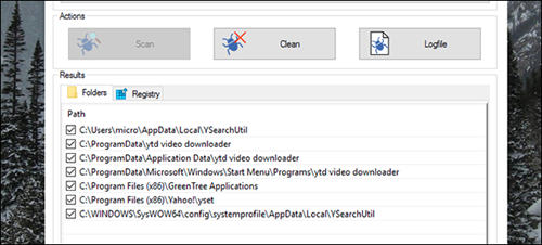 Cần kiểm tra thủ công sau khi quét để tránh nhầm lần với các tiện ích mở rộng. Cần kiểm tra thủ công sau khi quét để tránh nhầm lần với các tiện ích mở rộng.