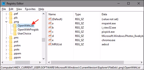 Bỏ bớt chương trình thuộc trình đơn 'Open With' trong Windows ảnh 3