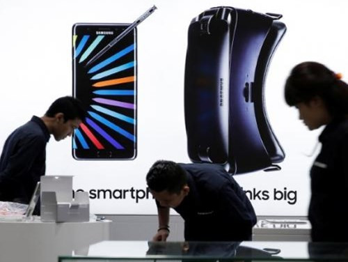 Samsung khốn đốn vì siêu phẩm Galaxy Note 7.