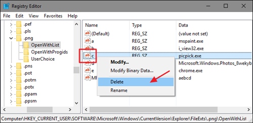 Bỏ bớt chương trình thuộc trình đơn 'Open With' trong Windows ảnh 4