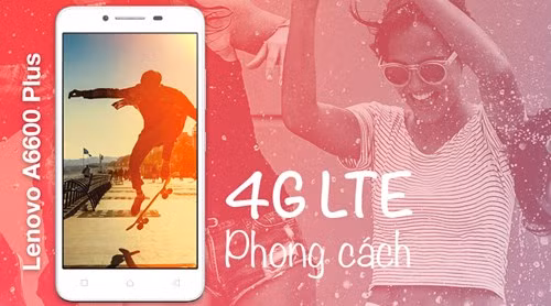 Điện thoại Lenovo A6600 Plus.