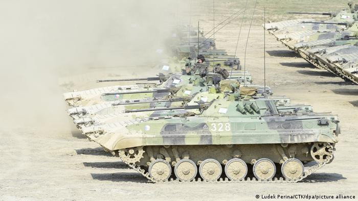 Lực lượng đặc nhiệm liên hợp cảnh giác cao của NATO (Ảnh: Deutsche Welle).