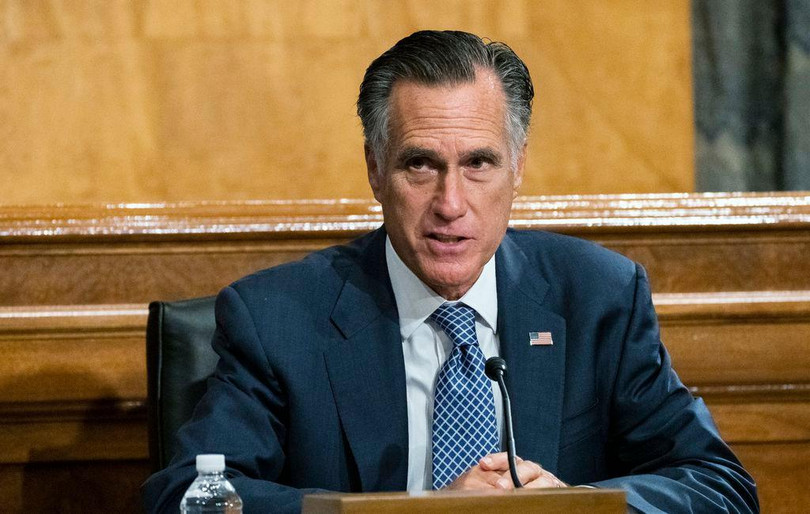 Thượng nghị sĩ Cộng hòa Mitt Romney ủng hộ quyết định tẩy chay ngoại giao Thế vận hội Mùa đông Bắc Kinh của Tổng thống Joe Biden (Ảnh: AP). Thượng nghị sĩ Cộng hòa Mitt Romney ủng hộ quyết định tẩy chay ngoại giao Thế vận hội Mùa đông Bắc Kinh của Tổng thống Joe Biden (Ảnh: AP).