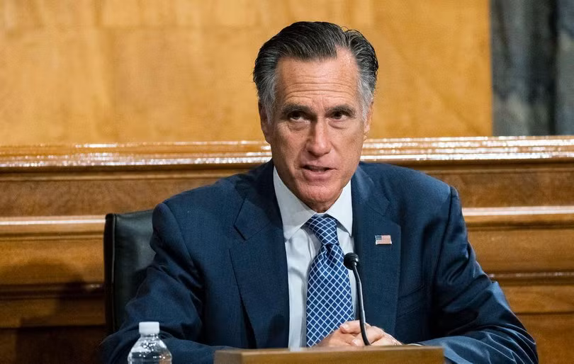Thượng nghị sĩ Cộng hòa Mitt Romney ủng hộ quyết định tẩy chay ngoại giao Thế vận hội Mùa đông Bắc Kinh của Tổng thống Joe Biden (Ảnh: AP).