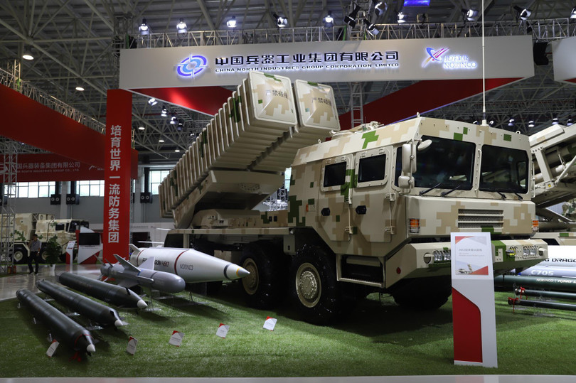 Tập đoàn vũ khí NORINCO lớn nhất Trung Quốc đã đứng thứ 7 thế giới về doanh số bán vũ khí năm 2020 (Ảnh: Sohu).