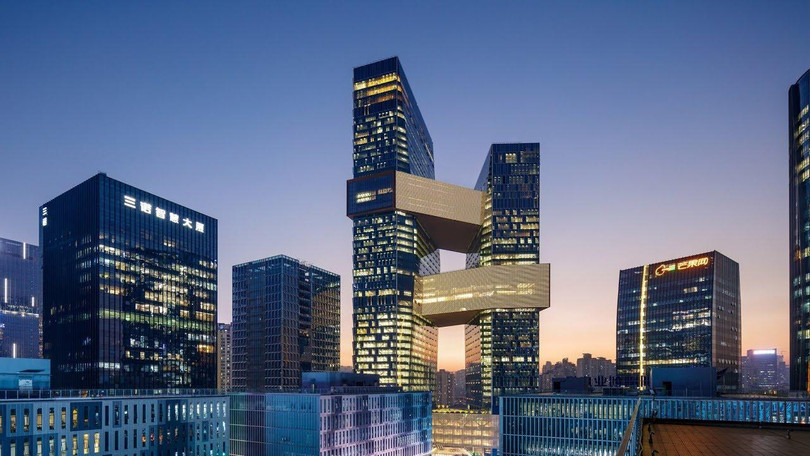 Những gã khổng lồ công nghệ Trung Quốc đang vấp phải những động thái cứng rắn của Chính phủ Trung Quốc trong việc phòng chống độc quyền. Ảnh: DeZeen.