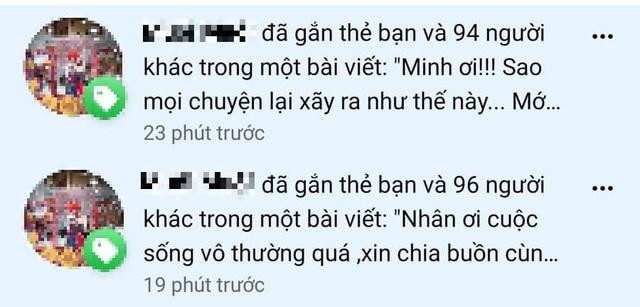 Thông báo trên Facebook cho biết người dùng được gắn thẻ vào một bài viết của một người dùng khác. Thông báo trên Facebook cho biết người dùng được gắn thẻ vào một bài viết của một người dùng khác.