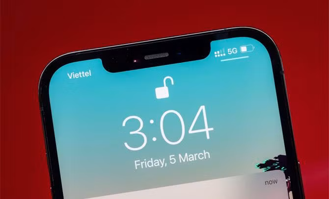 iPhone 12 lên sóng 5G tại Việt Nam. Ảnh: Đinh Ngọc Dũng.