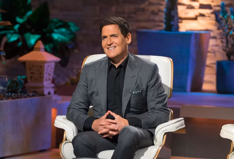 Mark Cuban trong chương trình Shark Tank. Ảnh: CNBC.