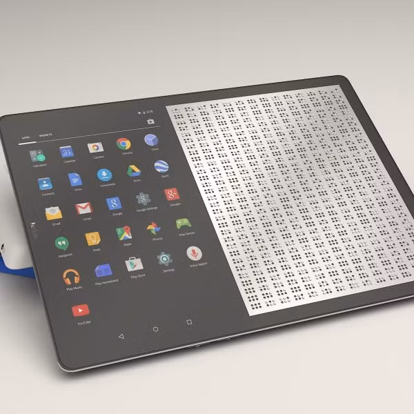 Máy tính bảng cho người khiếm thị