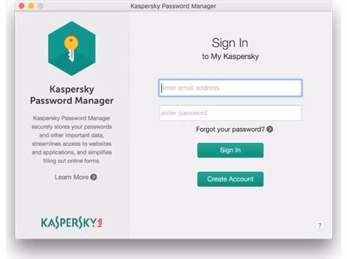 Giao diện Kaspersky
