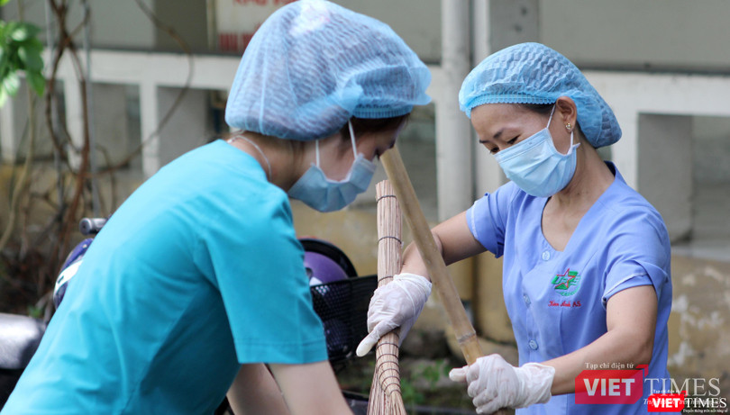 Môi trường trong khu vực thường xuyên được dọn dẹp gọn gàng...