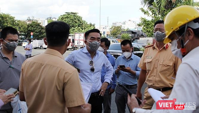 Đoàn công tác của tỉnh Hà Tĩnh có mặt từ 15h30' chiều 24/7 tại ga Sài Gòn để tổ chức đưa 788 công dân Hà Tĩnh lên tàu về quê. Ảnh: GVT.