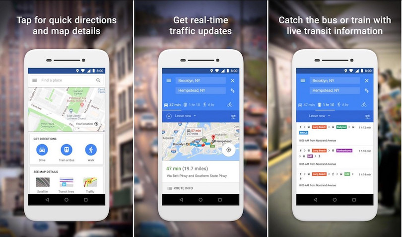 Google phát hành bản đồ rút gọn Google Map Go ảnh 2
