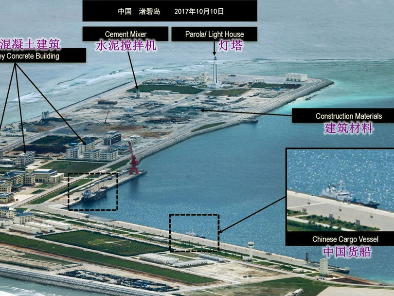 Trung Quốc đã ngang nhiên biến các hòn đảo nhân tạo mà họ bồi đắp trái phép ở Trường Sa thành các căn cứ quân sự tiền tiêu