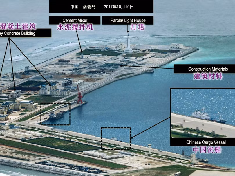 Trung Quốc đã ngang nhiên biến các hòn đảo nhân tạo mà họ bồi đắp trái phép ở Trường Sa thành các căn cứ quân sự tiền tiêu