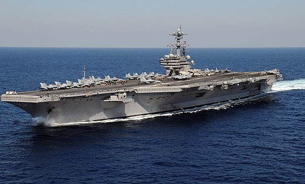 Tàu sân bay USS George H.W. Bush nơi diễn ra lễ tái lập Hạm đội 2 sẽ là một thành phần của hạm đội Tàu sân bay USS George H.W. Bush nơi diễn ra lễ tái lập Hạm đội 2 sẽ là một thành phần của hạm đội