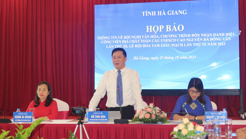 Ông Đỗ Thái Hoà - Giám đốc Sở Thông tin và Truyền thông tỉnh Hà Giang.