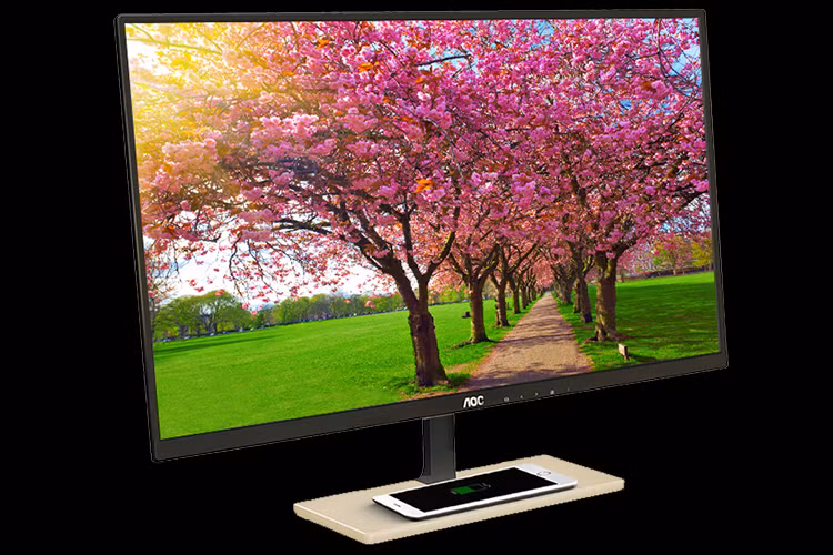 AOC ra mắt màn hình hỗ trợ sạc không dây