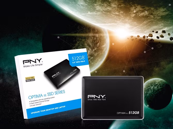 PNY giới thiệu ổ SSD mới giá từ 1,2 triệu đồng
