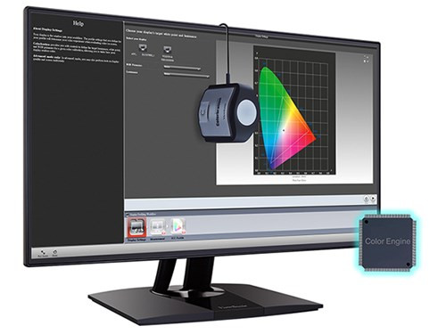 Cân chỉnh màu trên ViewSonic VP2468. Cân chỉnh màu trên ViewSonic VP2468.