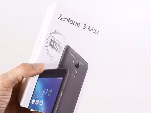 Cận cảnh smartphone Asus ZenFone 3 Max