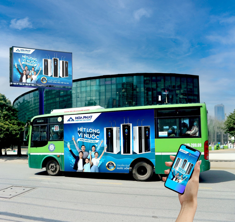 Hòa Phát kích hoạt chiến dịch truyền thông tích hợp ra mắt ngành hàng Máy lọc nước trên đa kênh