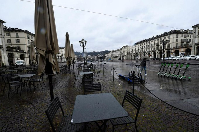 Italy đã thực hiện phong tỏa cả nước từ 12/3 để ngăn dịch bệnh lây lan (Ảnh: Reuters).