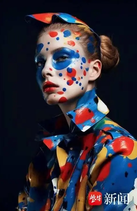 Tác phẩm "Chân dung" do AI tạo ra (Ảnh: Guancha).