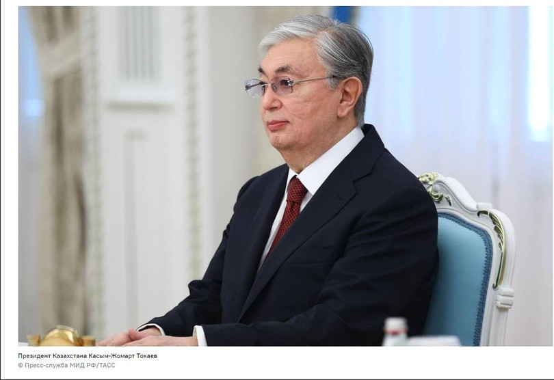 Tổng thống Kazakhstan Tokayev tuyên bố: Lực lượng gìn giữ hòa bình CSTO sẽ bắt đầu rút về sau 2 ngày nữa (Ảnh: TASS).