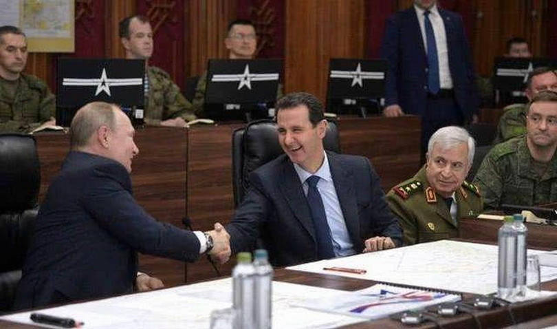 Tổng thống Putin và Tổng thống Syria al-Assad (Ảnh: Sohu). Tổng thống Putin và Tổng thống Syria al-Assad (Ảnh: Sohu).