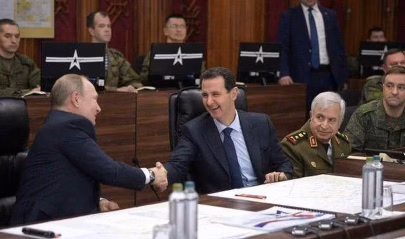 Tổng thống Putin và Tổng thống Syria al-Assad (Ảnh: Sohu). Tổng thống Putin và Tổng thống Syria al-Assad (Ảnh: Sohu).