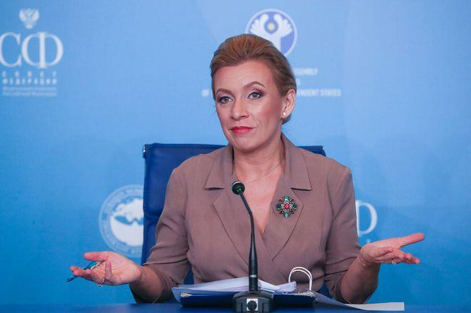 Bà Maria Zakharova chỉ trích ông Antony Blinken là "ấu trĩ và loạn ngôn". (Ảnh: RIA).