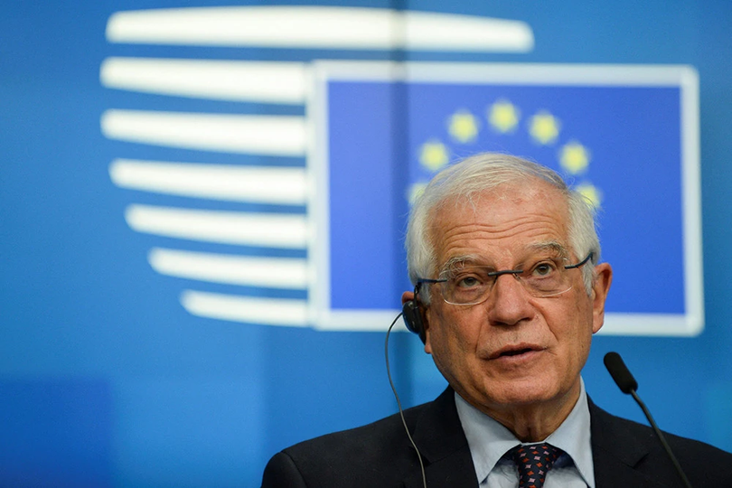 Ông Josep Borrell, Đại diện cấp cao về Chính sách An ninh và Đối ngoại của EU bác bỏ các đề xuất Ngoại giao của Nga (Ảnh: QQ).