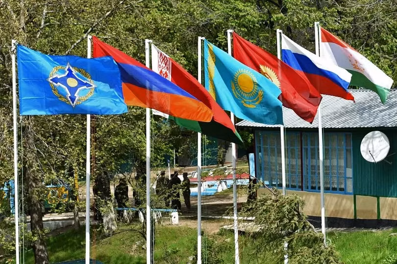 Theo quy định, nếu bất kỳ quốc gia trong CSTO nào bị xâm lược, các quốc gia thành viên khác sẽ ngay lập tức cung cấp sự trợ giúp cần thiết. (Ảnh: Sputnik).