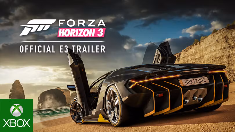 Game đua xe Forza Horizon 3 ra mắt trailer vượt địa hình