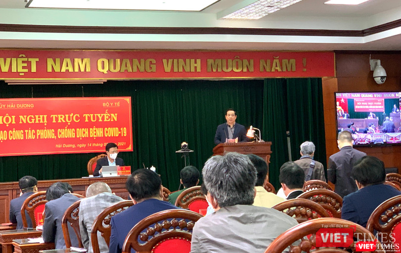 PGS.TS. Lương Ngọc Khuê – Cục trưởng Cục quản lý Khám, chữa bệnh phát biểu