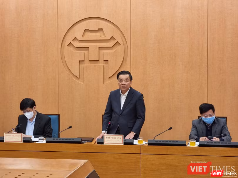 Chủ tịch UBND TP Hà Nội Chu Ngọc Anh