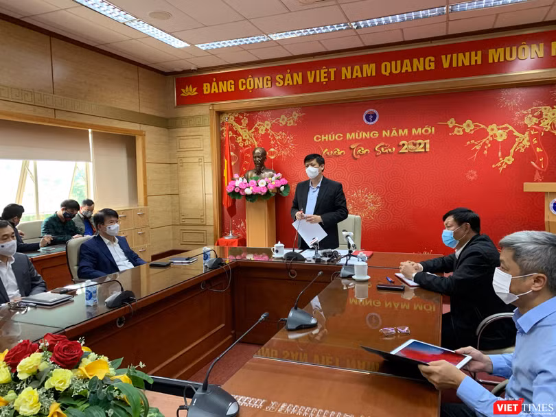 Bộ trưởng Nguyễn Thanh Long – Uỷ viên Trung ương Đảng - chủ trì hội nghị phòng chống dịch COVID-19