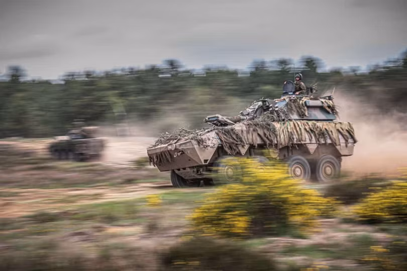 Súng cối tự hành Rak 120mm. Ảnh: Polska Grupa Zbrojeniowa