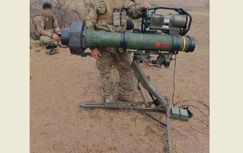 Tên lửa chống tăng có điều khiển bán chủ động RBS 56 BILL 2 do Thụy Điển sản xuất. Ảnh Military Ukraine. Tên lửa chống tăng có điều khiển bán chủ động RBS 56 BILL 2 do Thụy Điển sản xuất. Ảnh Military Ukraine.