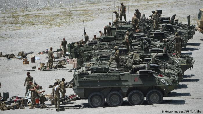 Thỏa thuận VFA cho phép Mỹ đưa quân và các phương tiện quân sự vào Philippines để tập trận (Ảnh: Deutsche Welle).