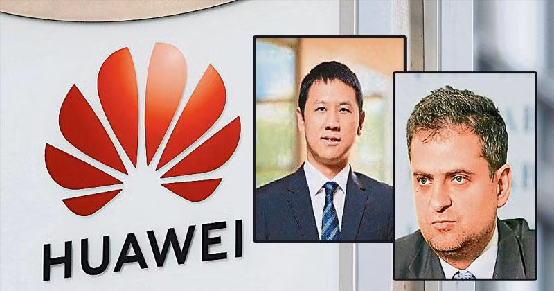 Vương Vĩ Tinh (trái) và Piotr Durbajlo bị Tòa án Warsaw đưa ra xét xử vì cáo buộc làm gián điệp cho Trung Quốc (Ảnh: Guangming).