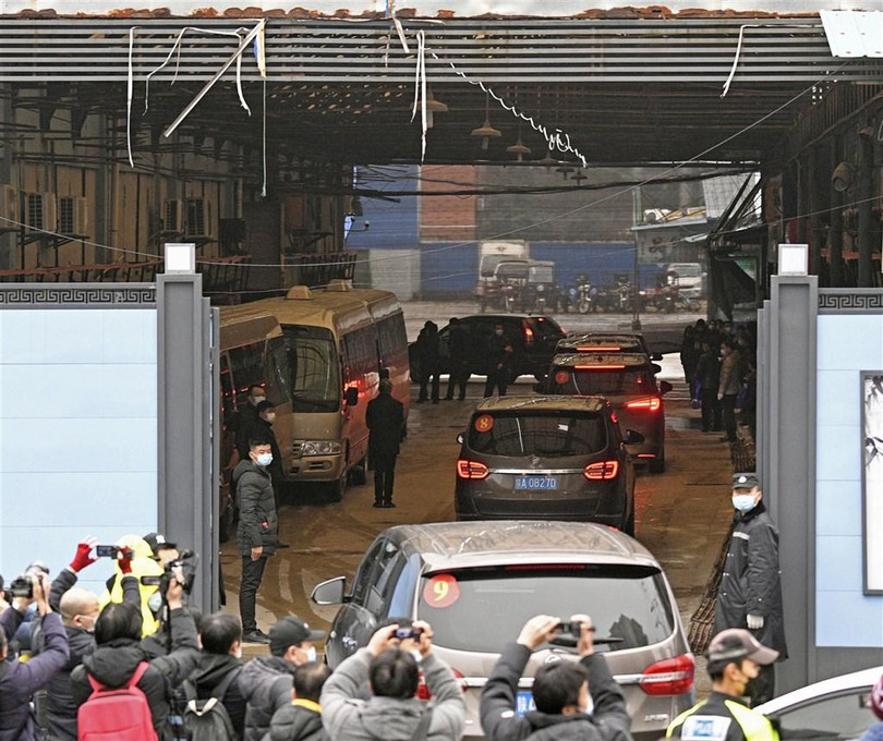 Chợ thủy sản Hoa Nam, Vũ Hán , nơi xuất hiện các ca COVID-19 đầu tiên ở Trung Quốc và trên thế giới (Ảnh: CNA). Chợ thủy sản Hoa Nam, Vũ Hán , nơi xuất hiện các ca COVID-19 đầu tiên ở Trung Quốc và trên thế giới (Ảnh: CNA).