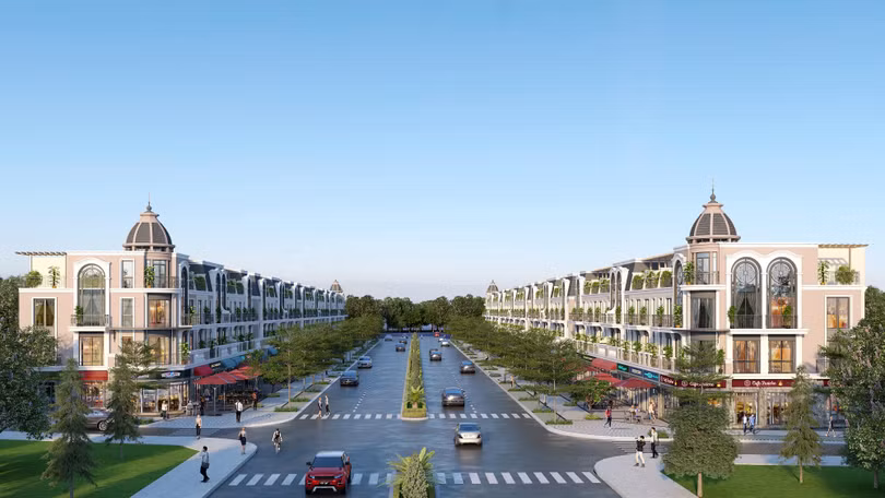 Phối cảnh đại lộ thương mại trung tâm Imperia Grand Plaza Đức Hòa tại thị trấn Hậu Nghĩa huyện Đức Hòa (Long An) Phối cảnh đại lộ thương mại trung tâm Imperia Grand Plaza Đức Hòa tại thị trấn Hậu Nghĩa huyện Đức Hòa (Long An)