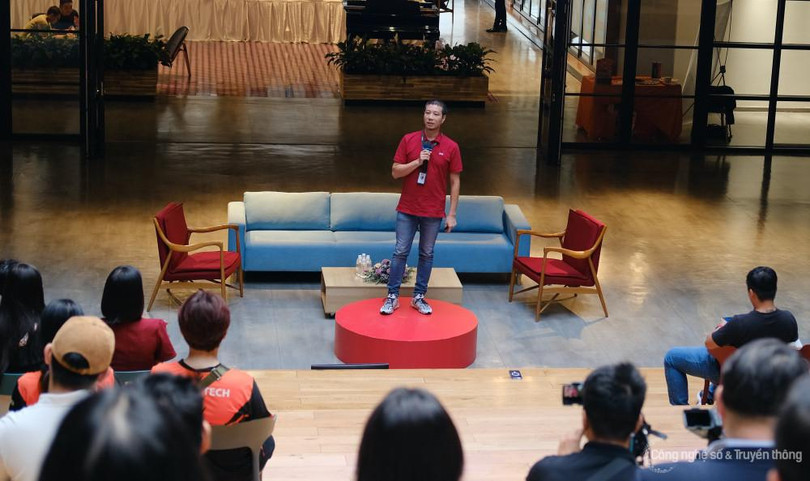 Ông Lã Xuân Thắng đánh giá Việt Nam đang nằm trong khu vực tiềm năng nhất của ngành game toàn cầu. (Ảnh: Hải Đăng)