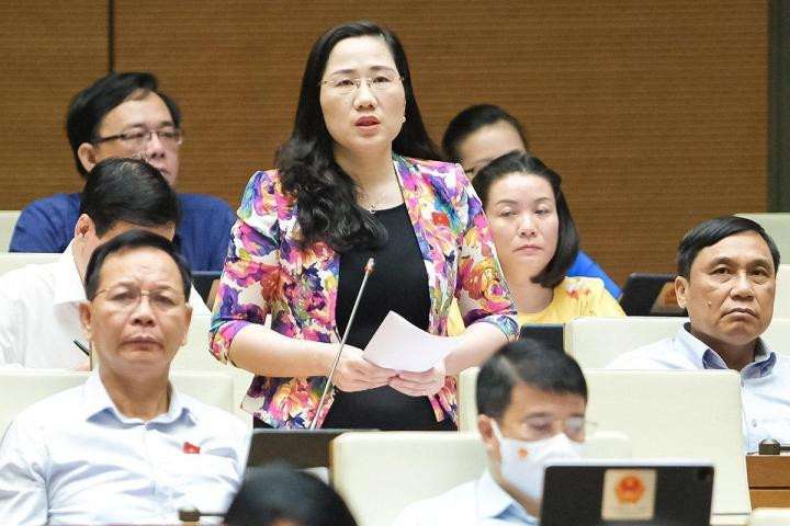 Đại biểu Nguyễn Thị Thuỷ (Bắc Kạn). (Ảnh: Quốc hội) Đại biểu Nguyễn Thị Thuỷ (Bắc Kạn). (Ảnh: Quốc hội)