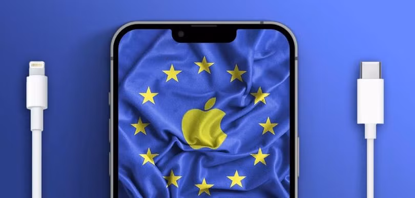 Apple khổ sở vì quy định mới của EU. Ảnh: 9to5Mac.