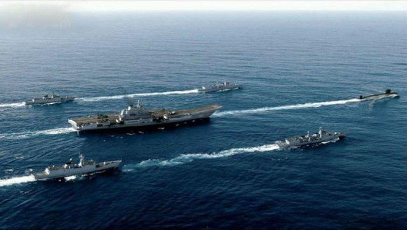 Bà Michele Flournoy tuyên bố: để ngăn cản quân đội Trung Quốc giải phóng Đài Loan, Mỹ cần phải "tiêu diệt hải quân Trung Quốc trong vòng 72 giờ". Trong ảnh: biên đội tàu sân nay Liêu Ninh diễn tập (Ảnh: Dwnews). Bà Michele Flournoy tuyên bố: để ngăn cản quân đội Trung Quốc giải phóng Đài Loan, Mỹ cần phải "tiêu diệt hải quân Trung Quốc trong vòng 72 giờ". Trong ảnh: biên đội tàu sân nay Liêu Ninh diễn tập (Ảnh: Dwnews).