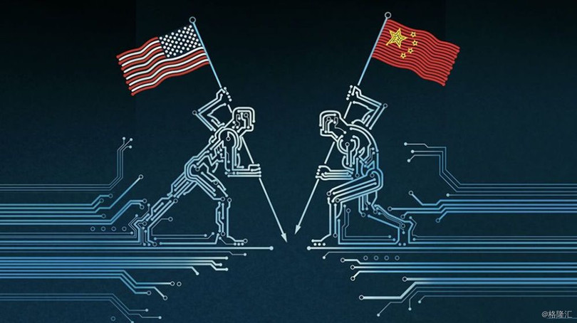 Cuộc chiến cạnh tranh Trung - Mỹ trong lĩnh vực công nghệ diễn ra rất quyết liệt (Ảnh: Sohu).